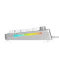 Glorious Gaming GMMK 3 PRO 75% Prebuilt klawiatura USB QWERTY US English Srebrny - 2536141