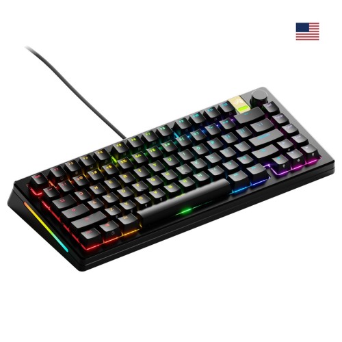 Glorious Gaming GMMK 3 PRO HE 75% Prebuilt klawiatura USB QWERTY US English Czarny - 2648513