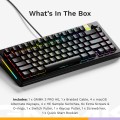 Glorious Gaming GMMK 3 PRO HE 75% Prebuilt klawiatura USB QWERTY US English Czarny - 2536159