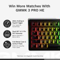 Glorious Gaming GMMK 3 PRO HE 75% Prebuilt klawiatura USB QWERTY US English Czarny - 2536164