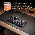 Glorious Gaming GMMK 3 PRO HE 75% Prebuilt klawiatura USB QWERTY US English Czarny - 2536152
