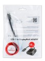Gembird A-CM-DPF-01 zewnętrzna karta graficzna usb 3840 x 2160 px Czarny - 2247206
