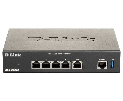 Router bezpieczeństwa VPN D-Link DSR-250V2 - 2649117