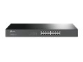 TP-LINK TL-SG1016 Zarządzany L2 Gigabit Ethernet (10/100/1000) Czarny - 2649123