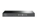 TP-LINK TL-SG1016 Zarządzany L2 Gigabit Ethernet (10/100/1000) Czarny - 2649120