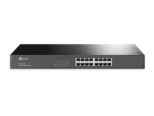 TP-LINK TL-SG1016 Zarządzany L2 Gigabit Ethernet (10/100/1000) Czarny - 2649123
