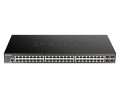 D-Link DGS 1250-52X - Przełącznik - Inteligentny - 48 x+ 4 10 Gigabit SFP+ - Przełącznik - Światłowód - 2649136
