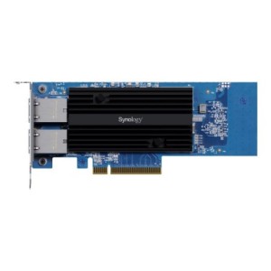 Synology E10G30-T2 2x10GbE RJ45, PCIe 3.0 x8, Low Profile and Full Height