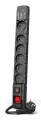 Listwa zasilająca ACAR S6 USB A+C 5M 6X 230V PL PD 3.0 QC czarna - 2649553