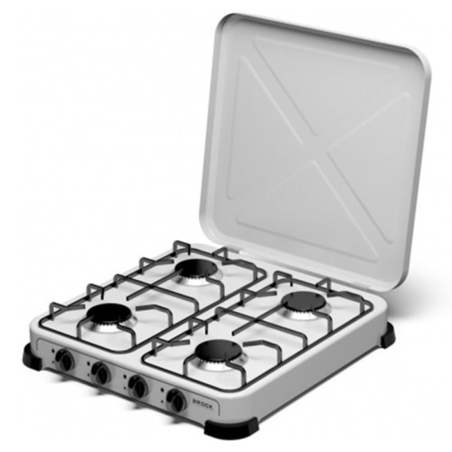 Kuchenka gazowa BROCK GS 004 W 4 palniki G30 G31 Biały - 2645863