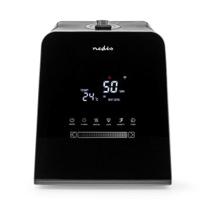 Nawilżacz ultradźwiękowy Nedis 5,5l SmartLife czarny