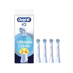 Końcówki do szczoteczek Oral-B iO UltimateClean Białe 4-pak