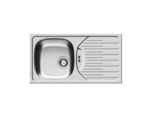 PYRAMIS 100181101 zlewozmywak Zlewozmywak z widocznym frontem Okrąg Aluminium