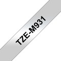 Brother TZE-M931 taśmy do etykietowania Czarny na srebrnym - 2647170