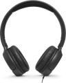 Słuchawki z mikrofonem JBL Tune 500 Czarne (nauszne; z wbudowanym mikrofonem; kolor czarny (WYPRZEDAŻ) - 2647539