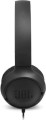 Słuchawki z mikrofonem JBL Tune 500 Czarne (nauszne; z wbudowanym mikrofonem; kolor czarny (WYPRZEDAŻ) - 2647540