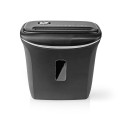 Niszczarka do papieru Nedis 12l DIN P-4 190W Czarna - 2647659