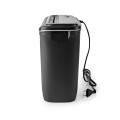 Niszczarka do papieru Nedis 12l DIN P-4 190W Czarna - 2647660