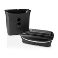 Niszczarka do papieru Nedis 12l DIN P-4 190W Czarna - 2647670