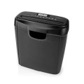 Niszczarka do papieru Nedis 10l DIN P-2 190W Czarna - 2647689