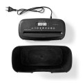 Niszczarka do papieru Nedis 10l DIN P-2 190W Czarna - 2647683