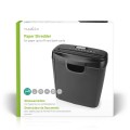 Niszczarka do papieru Nedis 10l DIN P-2 190W Czarna - 2647687