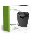 Niszczarka do papieru Nedis 10l DIN P-2 190W Czarna - 2647682