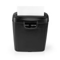 Niszczarka do papieru Nedis 10l DIN P-2 190W Czarna - 2647681