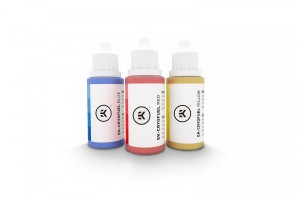 Bloki wodne EK EK-CryoFuel Dye Pack - czerwony/żółty/niebieski