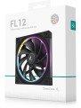 DeepCool FL12 Obudowa komputera Wentylator 12 cm Czarny 1 szt. - 2647832