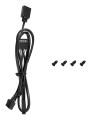 DeepCool FL12 Obudowa komputera Wentylator 12 cm Czarny 1 szt. - 2647831