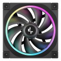 DeepCool FL12 Obudowa komputera Wentylator 12 cm Czarny 1 szt. - 2647828