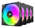 TACENS MARS MF-SI4KIT FANS 120 ARGB x4 BK- wentylatory+hub+pilot (TACMARS-MFSI4KIT) - 2647855