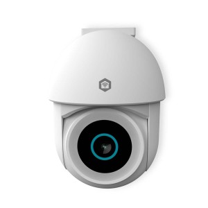 Kamera zewnętrzna Nedis Smartlife Wifi, IP65 czujnik ruchu, night vision, biały