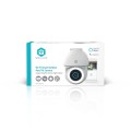 Kamera zewnętrzna Nedis Smartlife Wifi, IP65 czujnik ruchu, night vision, biały - 2647950