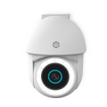 Kamera zewnętrzna Nedis Smartlife Wifi, IP65 czujnik ruchu, night vision, biały - 2647943