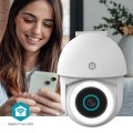Kamera zewnętrzna Nedis Smartlife Wifi, IP65 czujnik ruchu, night vision, biały - 2647942
