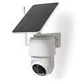 Kamera zewnętrzna Nedis Smartlife 4G, IP65 czujnik ruchu, night vision, biały - 2647988
