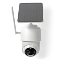 Kamera zewnętrzna Nedis Smartlife 4G, IP65 czujnik ruchu, night vision, biały - 2647975