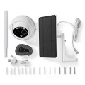 Kamera zewnętrzna Nedis Smartlife 4G, IP65 czujnik ruchu, night vision, biały - 2647981