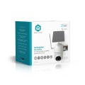 Kamera zewnętrzna Nedis Smartlife 4G, IP65 czujnik ruchu, night vision, biały - 2647987