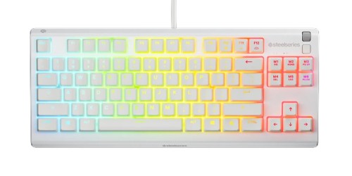 Klawiatura SteelSeries Apex 3 TKL US, white - 2648530