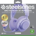 Słuchawki Steelseries Arctis Nova 3X Wireless for Xbox, Levander - 2648675