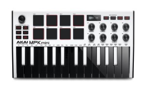 AKAI MPK MINI 3 WHITE - Mini klawiatura sterująca