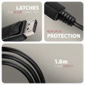Axagon RVD-HI20C2 adapter kablowy 1,8 m DisplayPort HDMI Czarny - 2648969