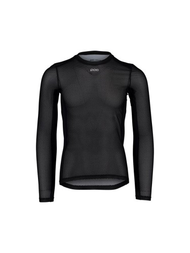 Koszulka rowerowa POC ESSENTIAL LAYER LS - czarny - 2649205