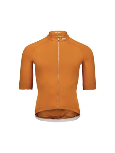Koszulka rowerowa POC M's Thermal Lite Jersey brązowy - 2649229