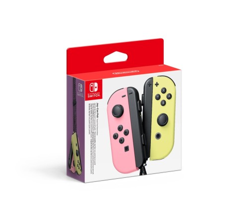 Joy-Con Para Pastelowy różowy / Pastelowy żółty - 2649403