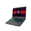 Laptop MSI Thin 15 B13VE CPU Core i7 i7-13620H 2400 MHz 15.6" 1920x1080 RAM 16GB DDR4 3200 MHz SSD 512GB NVIDIA GeForce RTX 4050 6GB ENG Windows 11 Home Juodas 1.86 kg - 2649775