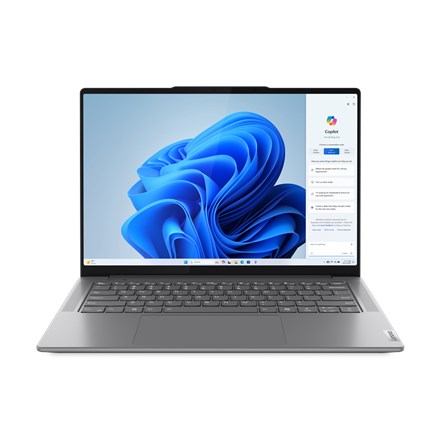 Laptop Lenovo Yoga Pro 7 Ultra 5 125H/14.5" 2.5K WQXGA (2560x1600) IPS 350nits Anti-Glare, 100% sRGB, 90Hz, Eyesafe®, Dolby Vision®/16GB/512GB SSD/W11H/ENG (Luna Grey) - 2650051